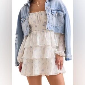 NWOT Altar’d state Atiana floral mini dress